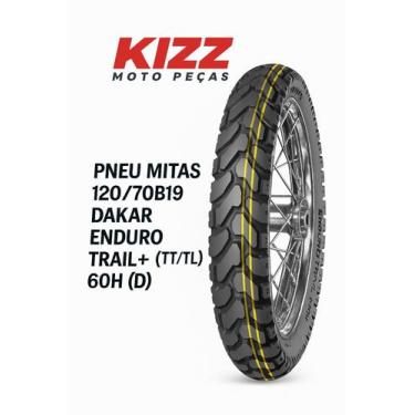 Imagem de Pneu Mitas 120 70 b19 Dakar Enduro Trail 60h Dianteiro