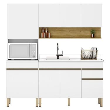 Imagem de Cozinha Modulada 3 Pecas Balcao Pia 3023 Line Ktp Supremo Cp Freijo