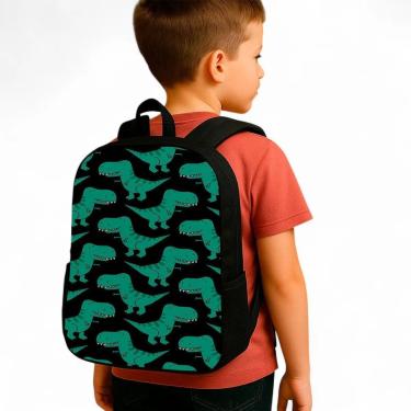 Imagem de Mochila Escolar Média Infantil 10 Litros Nylon Reforçada Desenho Versátil Passeio Basquete-Masculino