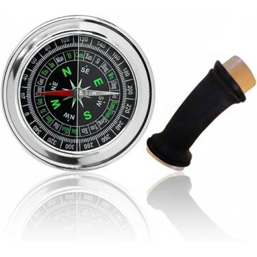 Imagem de Apito Aracuã com Fole Modelo 32 + Bússola Profissional 7,5 Portátil Camping Caça Trilha