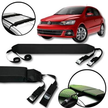 Imagem de Rack Teto Prancha Surf Carro Com Cinta Volkswagen Gol g7 - BR18