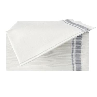 Imagem de Pacote com 50 guardanapos de jantar descartáveis, toalhas de hóspedes de papel com toque de linho, toalha de mão macia absorvente, guardanapos decorativos para festas, Halloween, casamento, cozinha