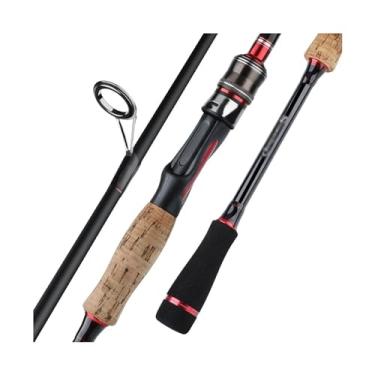 Imagem de Vara de Pesca de Viagem Vara de pesca 1.8-2.1m 2 seções fundição jigging haste poderosa ponta titânio cauda borracha polvo vara barco(2..1m)