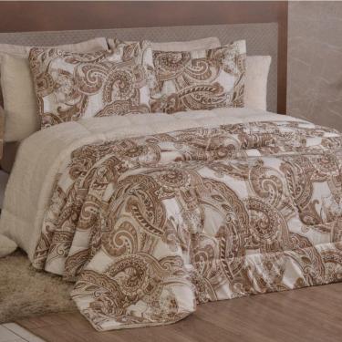 Imagem de Edredom Solteiro Coberdrom Top Line Estampado Hipercal/sherpa 2 Peças - Malaga