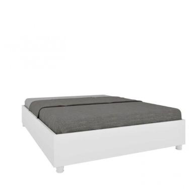 Imagem de Cama Box Casal Monaco Tcil Móveis Branco