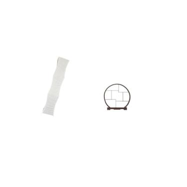 Imagem de Fenteer Abajur de Chão de Papel para Sala de Estar com Suporte de Madeira, Organizador E Prateleira Antiga para Armários de Escritório, Artesanato E Decoração