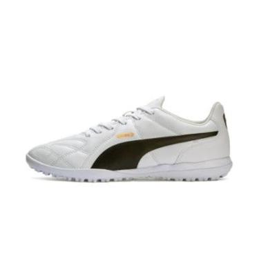 Imagem de Chuteira Puma King TT Com Listra No Cabedal - 106456-02-Masculino