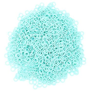 Imagem de Marcadores de ponto contador de ponto contador de crochê 2000 pçs colorido plástico redondo bloqueio ponto contadores para tricô crochê costura artesanato (M)