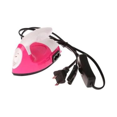 Imagem de Mini Ferro De Artesanato Portátil, Prensa Térmica Elétrica Para Roupas