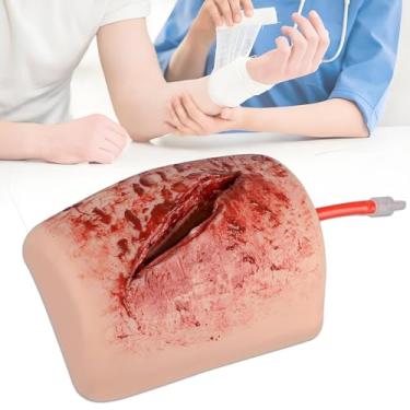 Imagem de Laceratio – Treinador para treinamento de hemostasia de feridas, simulador de prática de parada de sangramento, material de silicone macio e durável, para gerenciamento simulado de feridas
