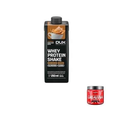 Imagem de Kit Whey Protein Shake 250ml Café com Leite Edge + Creatina Hardcore 300g Integralmedica