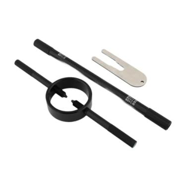 Imagem de Mqetly Kit de manutenção de molas, chave de pino radial, ferramenta de fixação da haste do cartucho para motocicletas, Preto
