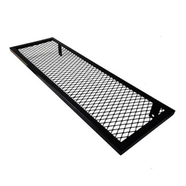 Imagem de Prateleira Estilo Industrial 50 x 15 para Escritório, Prateleira de Cozinha. e Quarto Cor Preto fosco