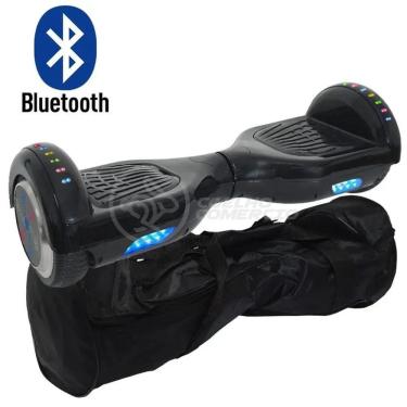 Imagem de Hoverboard Infantil Skate Elétrico Bluetooth - Preto Nº32