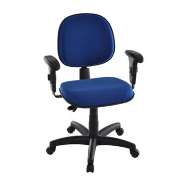 Imagem de Cadeira Executiva com Back System Linha Robust Azul