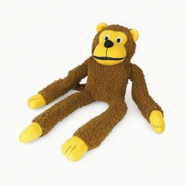 Imagem de Brinquedo Pelucia Macaco Revenda 1 Unidade - Cardinale Pet