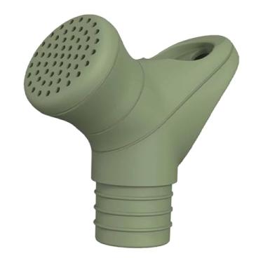 Imagem de menolana Tampa de garrafa, aspersor, bico de rega de garrafa de bebidas, chuveiro, regador faça você mesmo para irrigação de praia, mudas internas, pátio, Verde