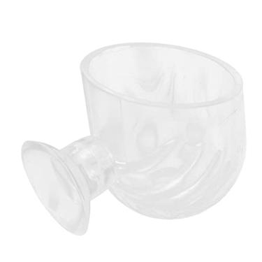 Imagem de Generic Copo de Alimentação de Peixes, Plástico Transparente, Proteção de Alimentos Vivos, Alimentador de Minhoca Vermelha para Camarão de Salmoura