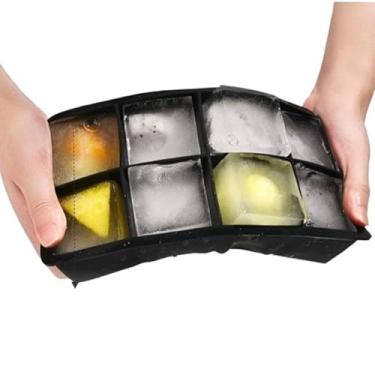 Imagem de Forma De Gelo Silicone Cubo Grande(8,3 PCS)