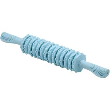 Imagem de Rolo de Massagem Fit Massageador Manual Corporal Liberação Miofascial - Alívio Dor Muscular Costas Pernas