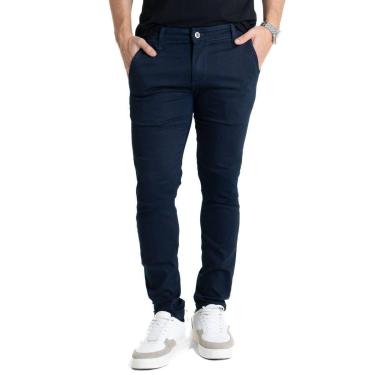 Imagem de Calça Sarja Sawary Slim - 280538 - azul 38-Masculino