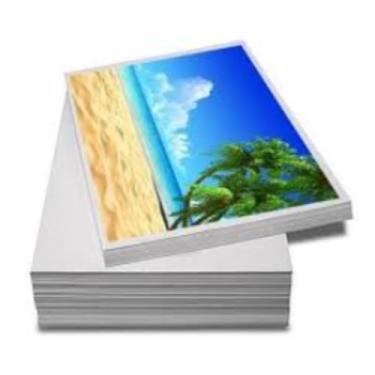 Imagem de Papel Adesivo A4 15 Folhas Branco 80g Premium