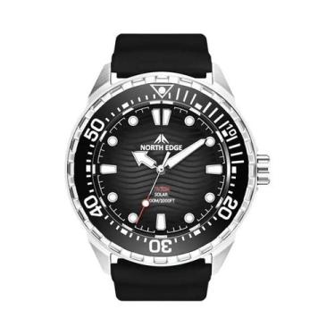 Imagem de Relógio De Mergulho Masculino De Luxo Com Energia Solar NORTH EDGE TRI