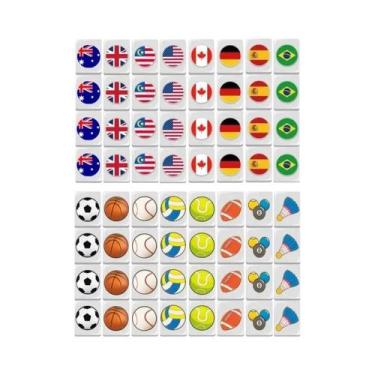 Imagem de Jogo De Mahjong Escape À Beira-Mar Com 64 Blocos, Quebra-Cabeça De Dup