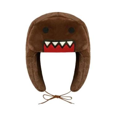 Imagem de Desenho feminino e masculino Earflap chapéu, chapéu multicolorido, fof