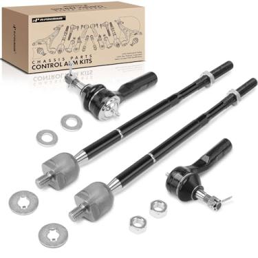 Imagem de A-Premium Conjunto de 4, kit de extremidade frontal interna e externa, compatível com Chevrolet Equinox 2008-2009 e Saturn Vue 2002-2007 e Pontiac Torrent 2008-2009