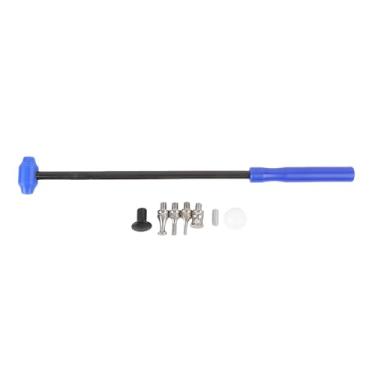 Imagem de Estink Martelo de Reparo de Amassados Sem Tinta, 6 Cabeças Intercambiáveis Leve e Durável Fácil de Usar Tecnologia Inovadora de Nivelamento Aumenta Habilidades e Confiança, Kit de (Azul)