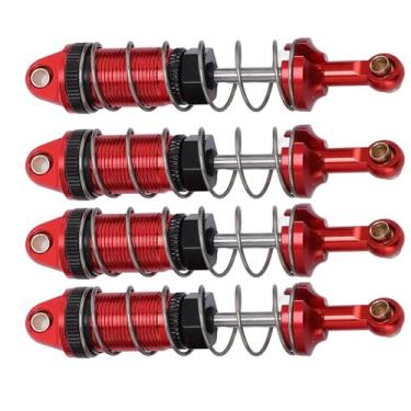 Imagem de Ymiko Amortecedor Hidráulico de Liga para Peças de Reposição de Suspensão de Veículo RC Escala 1/12 Compatíveis Com Modelos MN128 MN86 G500 Off Road Bump Stop (#1)