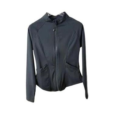 Imagem de Jaqueta De Yoga Feminina Slim-fit De Secagem Rápida E Respirável Com B