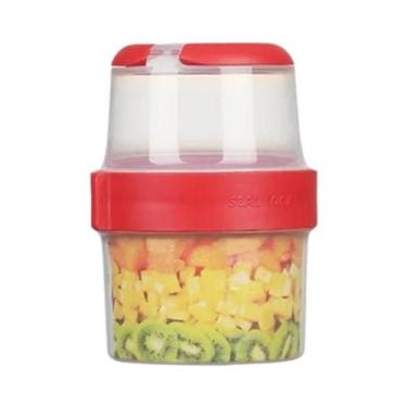 Imagem de Copo Portátil Para Café Da Manhã, Recipiente De Plástico Para Salada, 