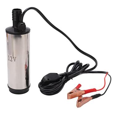 Imagem de Acouto Bomba de Reabastecimento DC 12V Com Removível para Transferência de Combustível Em Aço Inoxidável, Taxa de 45-50L/min
