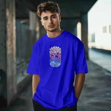 Imagem de Camiseta Masculina Polo Blu Summer Casual em Algodão do P ao G1-Masculino