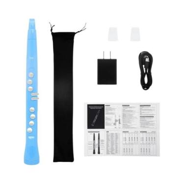 Imagem de Saxofone Mini Elétrico Sem Fio IRIN S58 Com Display LCD E Dupla Aciona