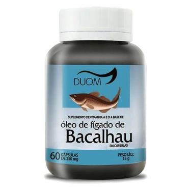 Imagem de Óleo de Fígado de Bacalhau 60cps 250mg Duom
