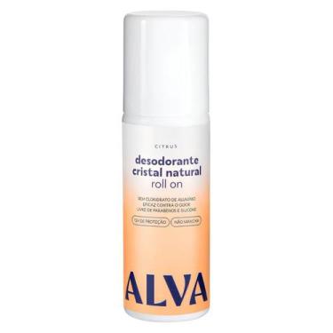 Imagem de Desodorante Cristal Natural Roll-on Citrus 70ml Alva