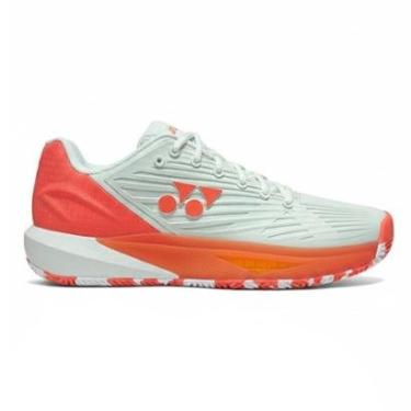 Imagem de Tênis Yonex Power Cushion Eclipsion 5 Clay Cinza e Laranja Masculino-Masculino