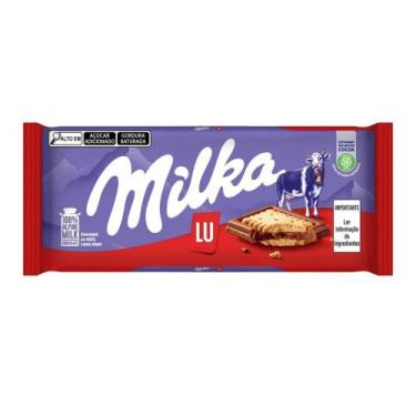 Imagem de Chocolate Petit Lu Milka 87g