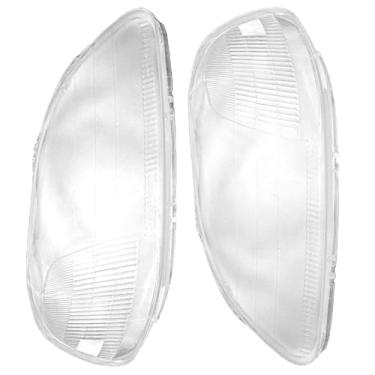 Imagem de Compatível Com Honda Civic 1996 1997 1998 Tampa Da Lente Do Farol Do Carro Abajur Transparente Escudo De Vidro Substituir Habitação Da Lâmpada(Left and Right 2 Pcs)