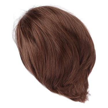 Imagem de Cosiki Peruca Curta Marrom Masculina, Aparência, Estilo Elegante para Festa à Fantasia, Exibição de Halloween