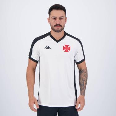 Imagem de Camisa Kappa Vasco Supporter Beau Branca-Masculino