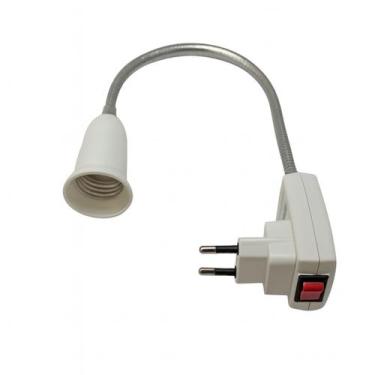 Imagem de Soquete BF Lampada c/ Tomada Extensao 60cm - BestFer
