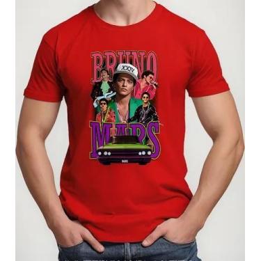 Imagem de Camiseta Camisa Adulto Feminina Masculina Algodão Bruno Mar s Música P