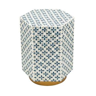 Imagem de Mesa moderna feita à mão em forma de concha sala de estar sofá lateral jantar café varanda decoração de casa simples