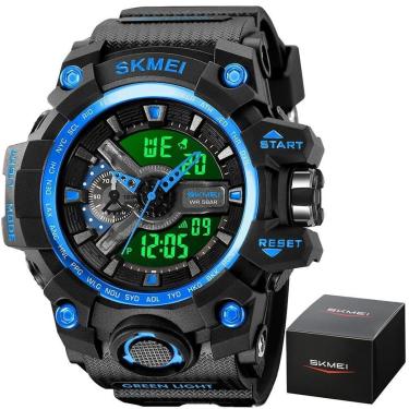 Imagem de Relógio Masculino Skmei 2396 Á Prova D'água 50m Digital Esportivo-Masculino