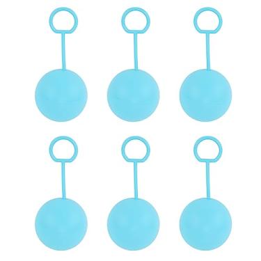 Imagem de Balões de água reutilizáveis ​​de preenchimento rápido e autovedantes bolas de respingos de água de silicone para piscina ao ar livre, jogos de praia, brinquedos divertidos de (Azul)