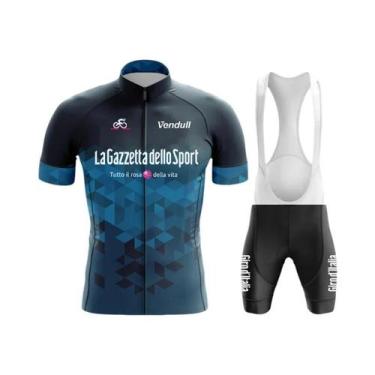 Imagem de Conjunto De Camiseta De Ciclismo Masculina Tour De Giro D'ITALIA, Unif